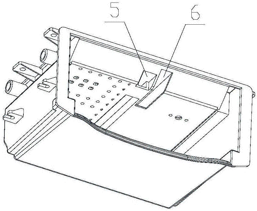 Semi-automatic opening-closing detergent box assembly and washing machine with same