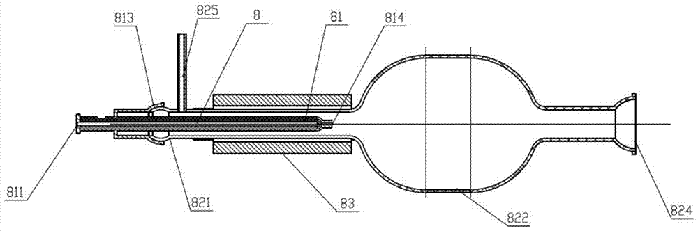 Hydrogen annealing furnace tail gas treatment system and treatment method thereof