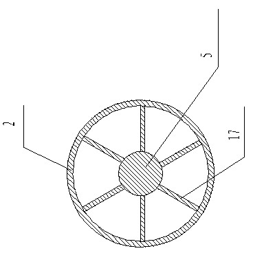 Conduction oil internal circulation type heating roller