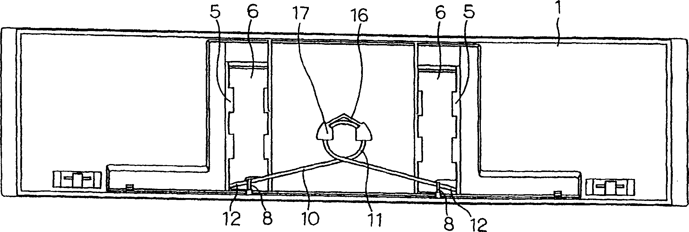 Automobile indoor rear-viewing mirror