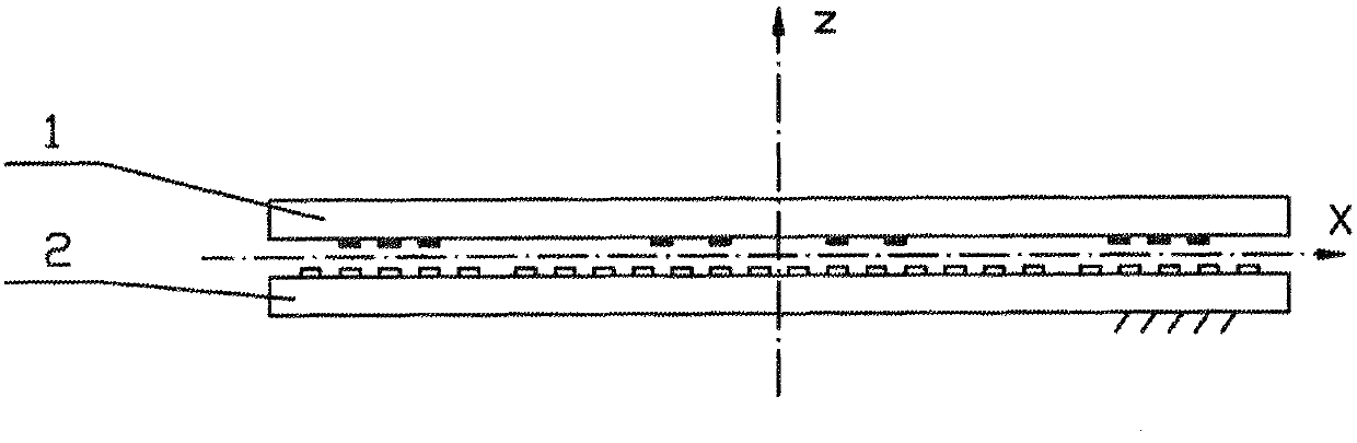 X-Y-Theta displacement direct decoupling measuring device and method based on plane capacitor