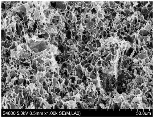 A porous reduced graphene oxide oil-absorbing material with controllable doping degree and its preparation method