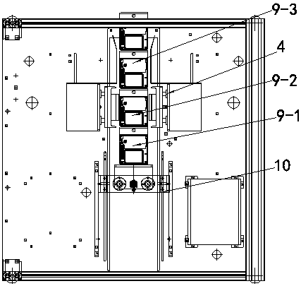 Intelligent screw locking equipment and method for belt line for automatic verification of electric energy meters