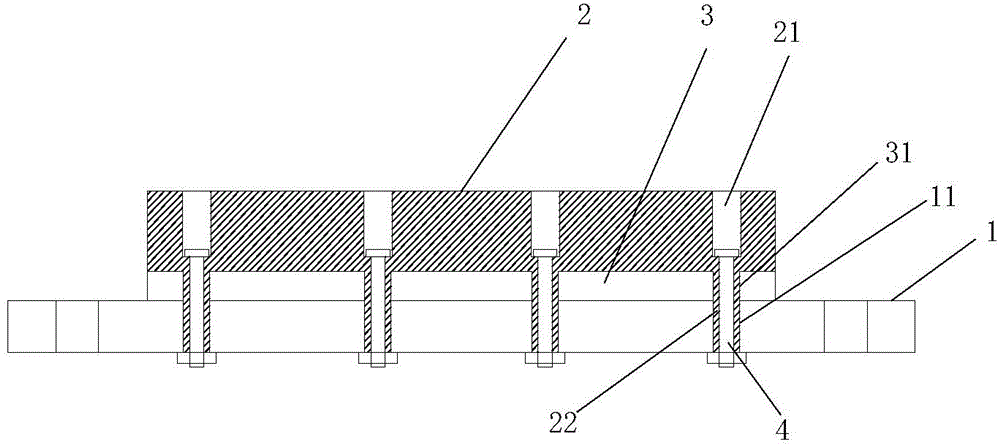 Anti-falling heat dissipation brake pad