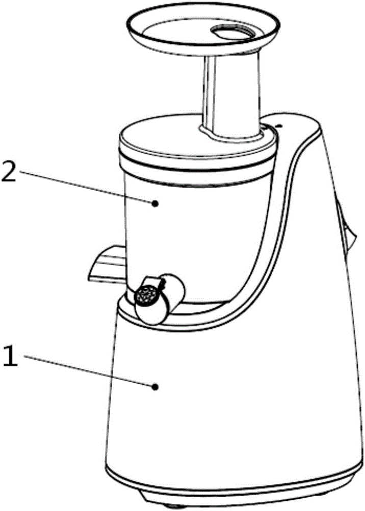 Screw juice extractor