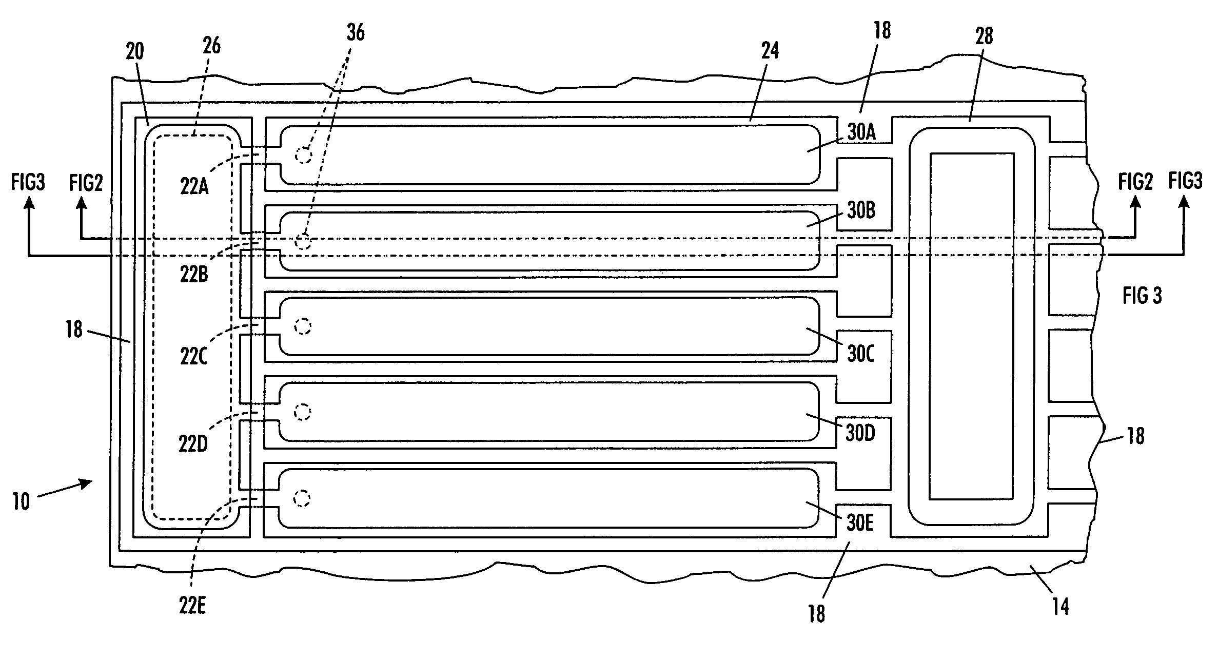 Pressure compensation structure for microelectromechanical systems