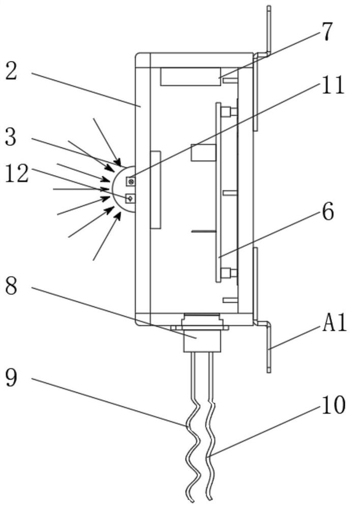 Color temperature and illumination detector