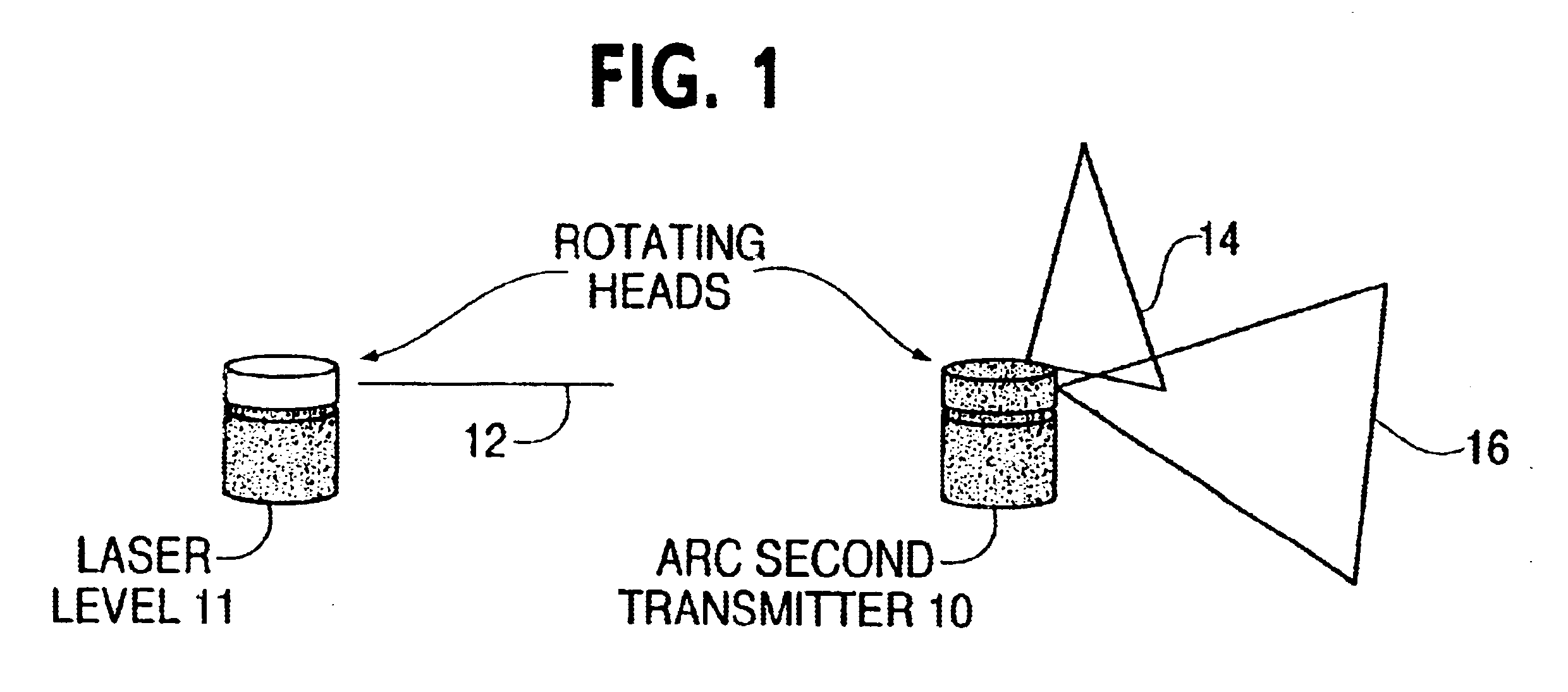 Method and optical receiver with easy setup means for use in position measurement systems