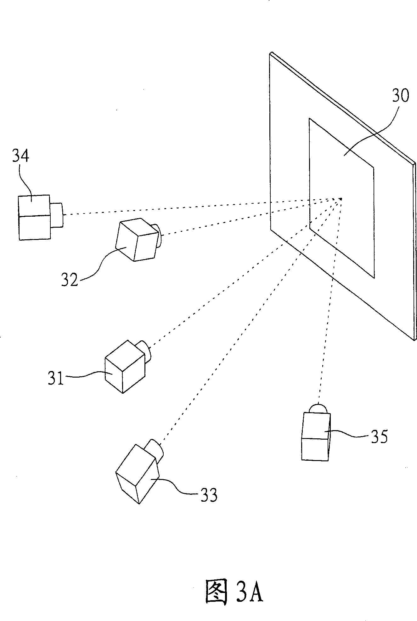 Multiangle measurement system and method for display device