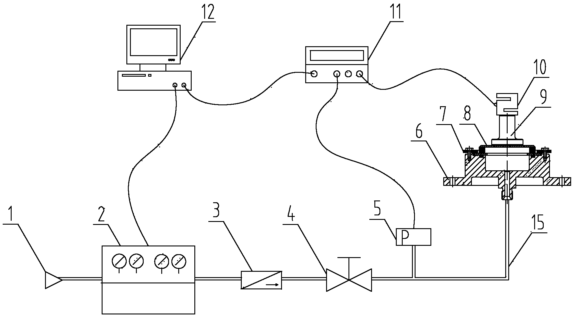 An effective area measurement system for a metal film box