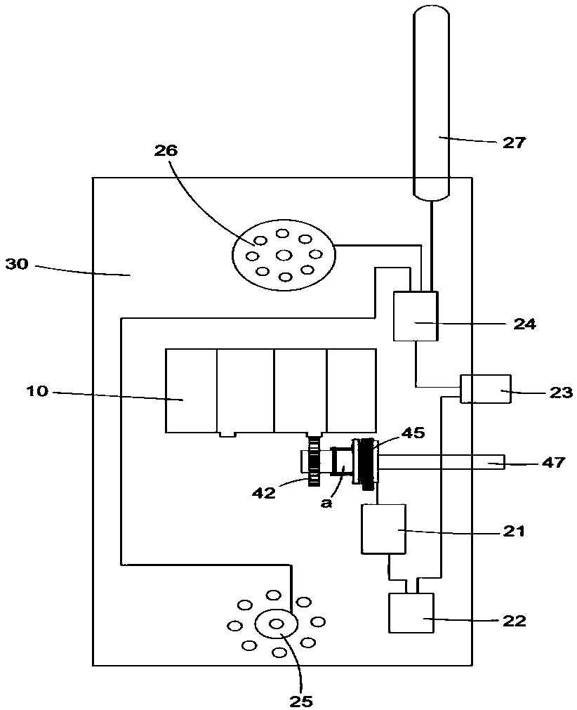 Child interphone using solar photovoltaic power generation as power source