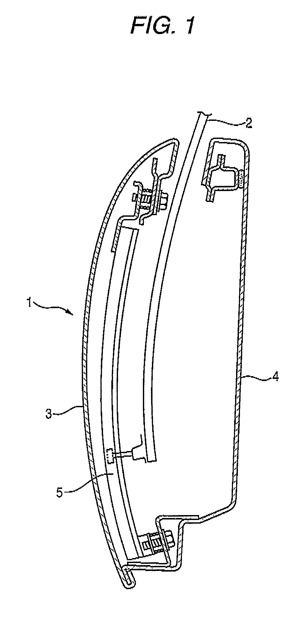 Electric power-feeding structure