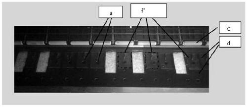 A printing platform of an inkjet printing device