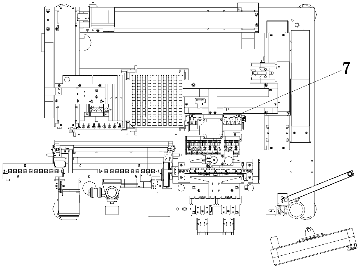 Magnetic core assembling machine