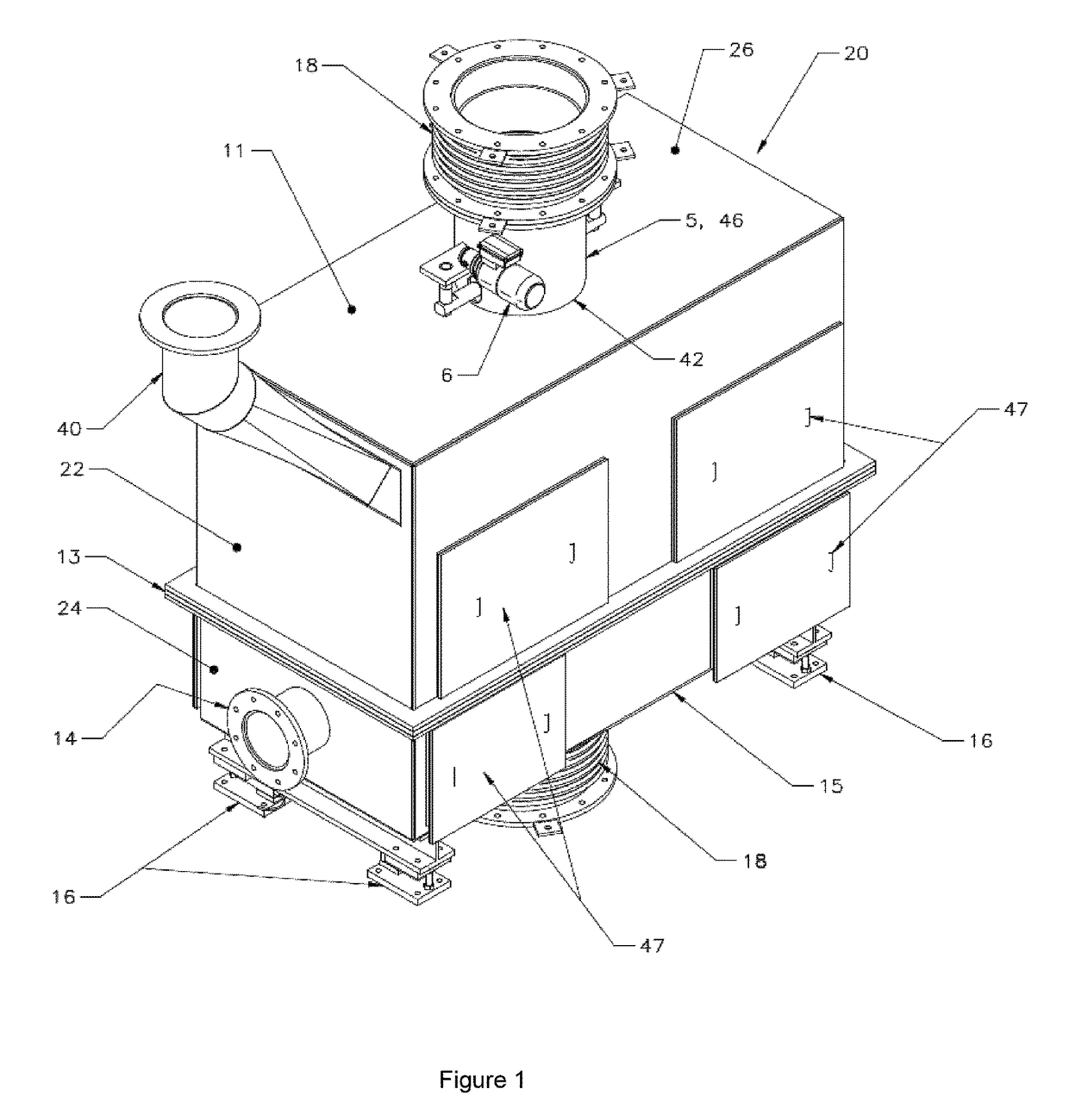 Feed flow conditioner for particulate feed materials