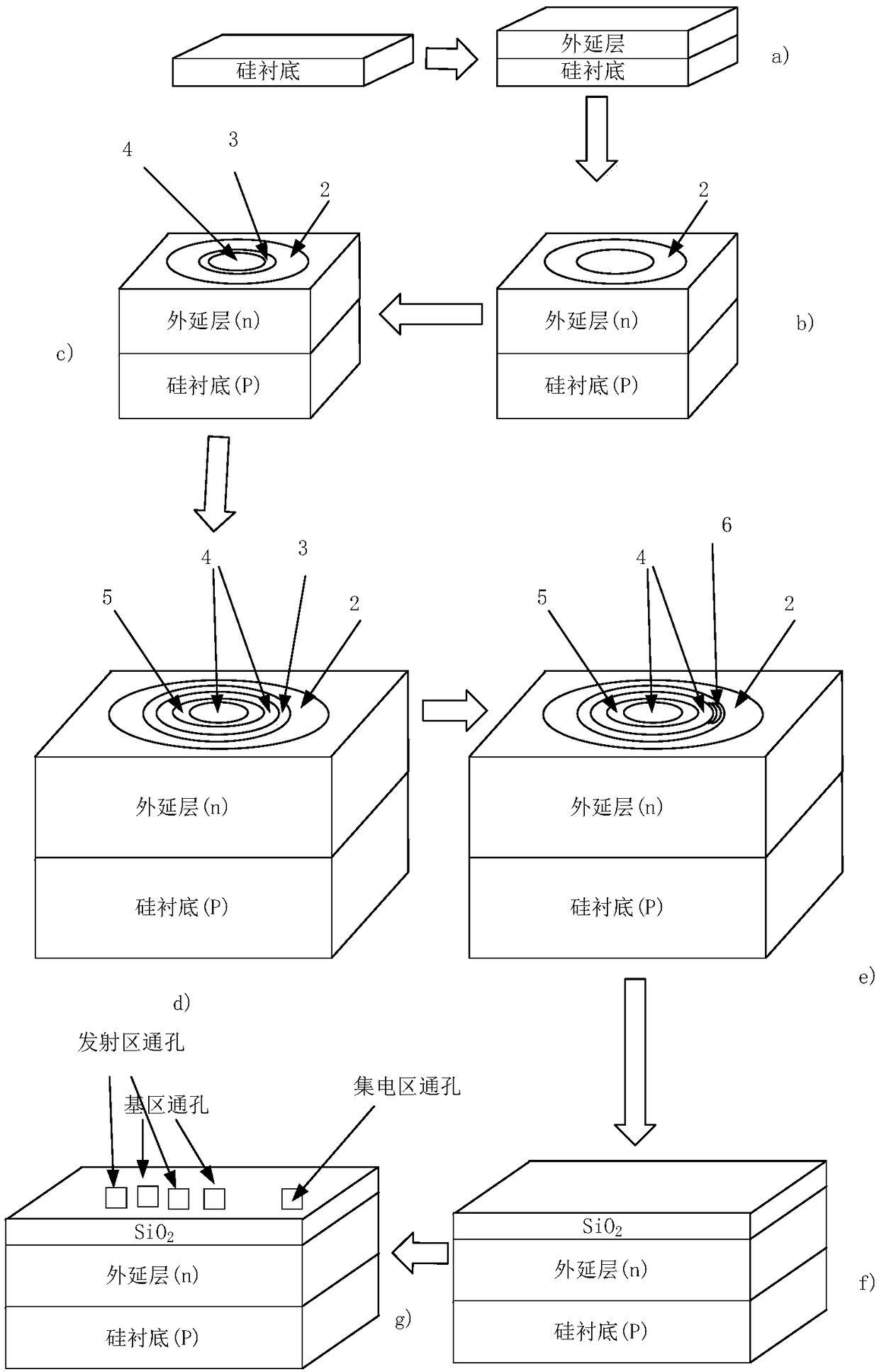 Withstand voltage bipolar transistor and manufacturing method thereof