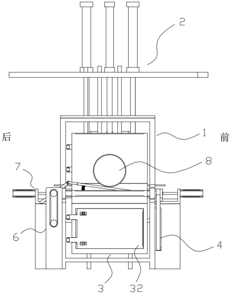 A kind of straw mixed foam molding equipment