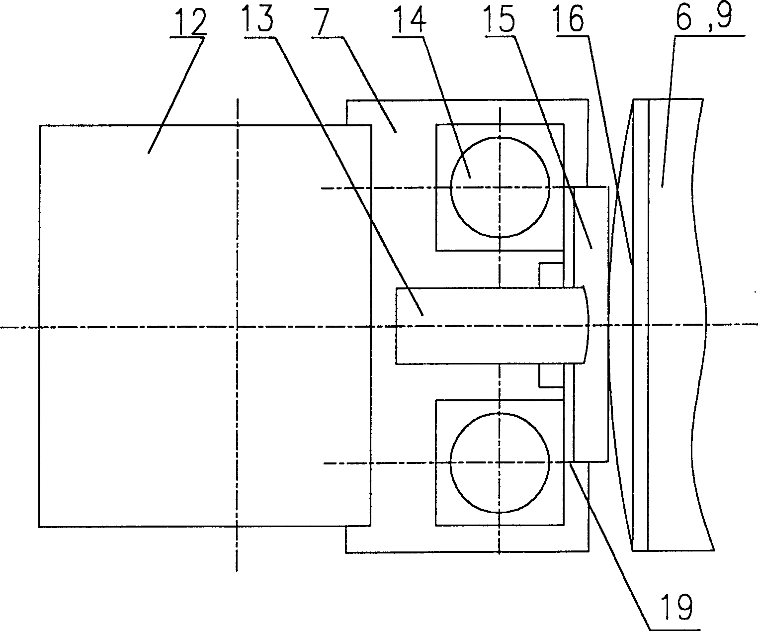 Plate shape and thickness-controlling rolling method and corresponding gap-less roller mill