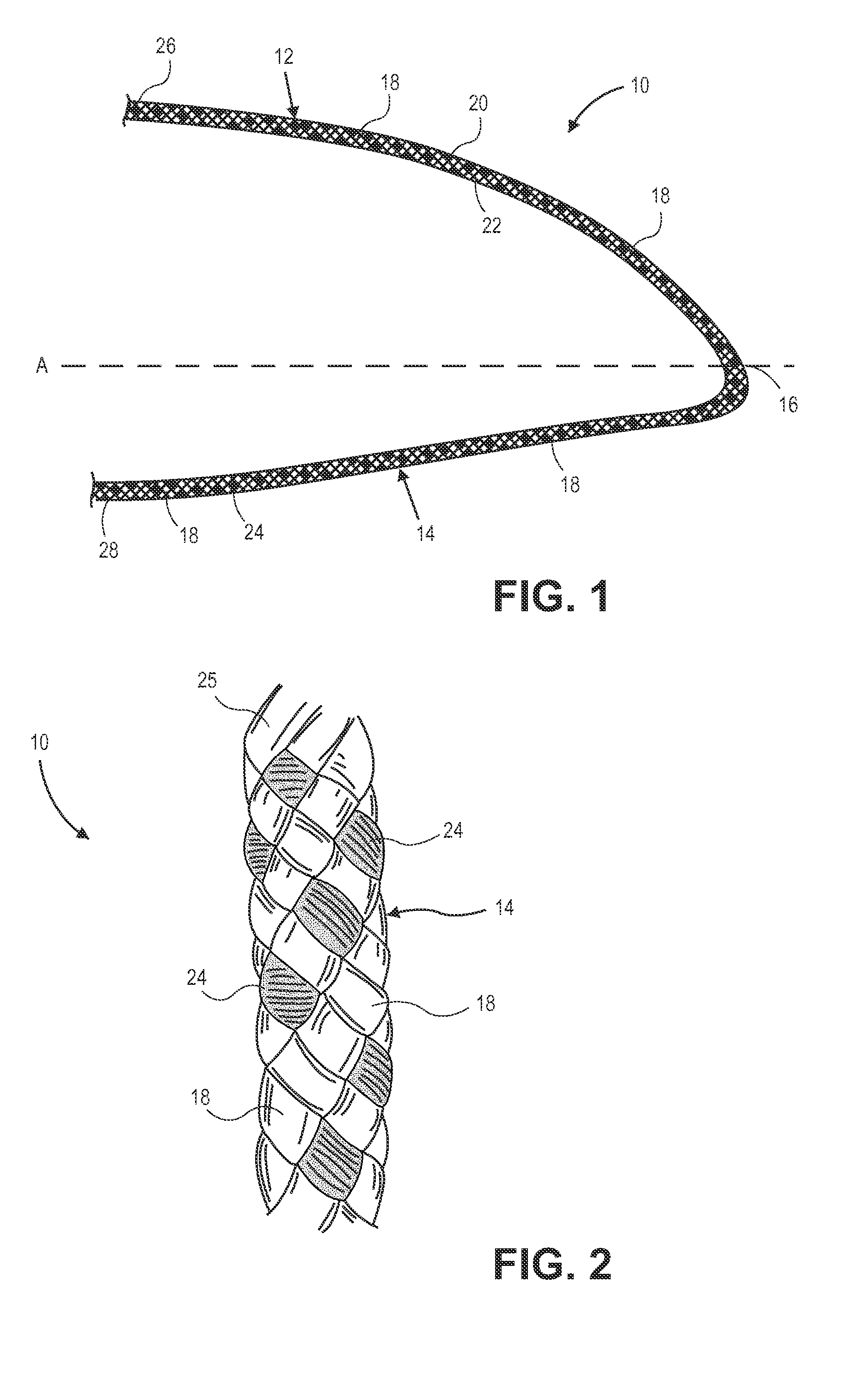 Colored Suture Construction