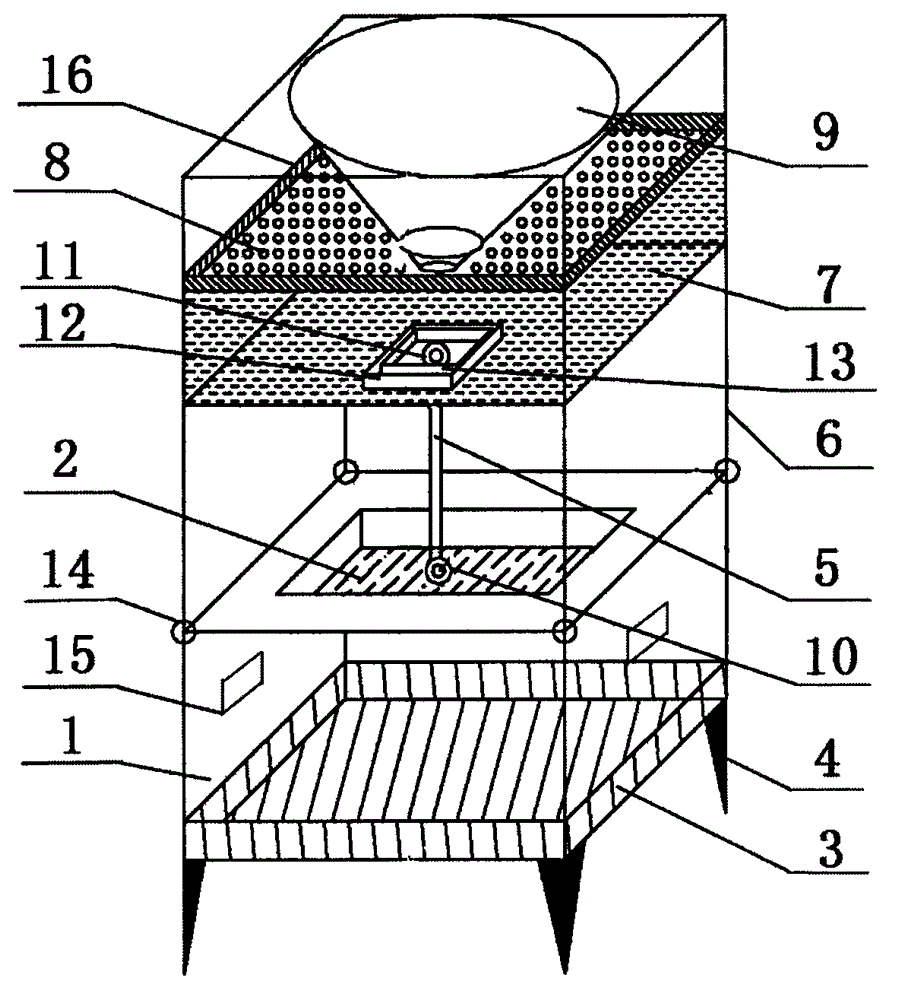 Water collection and soil coverage sand brick for conservation of water and soil in deserts