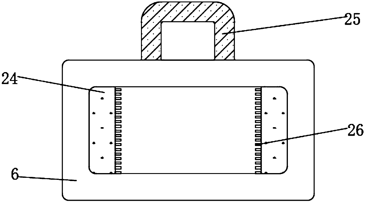 Hot cutting device for processing chemical fabric