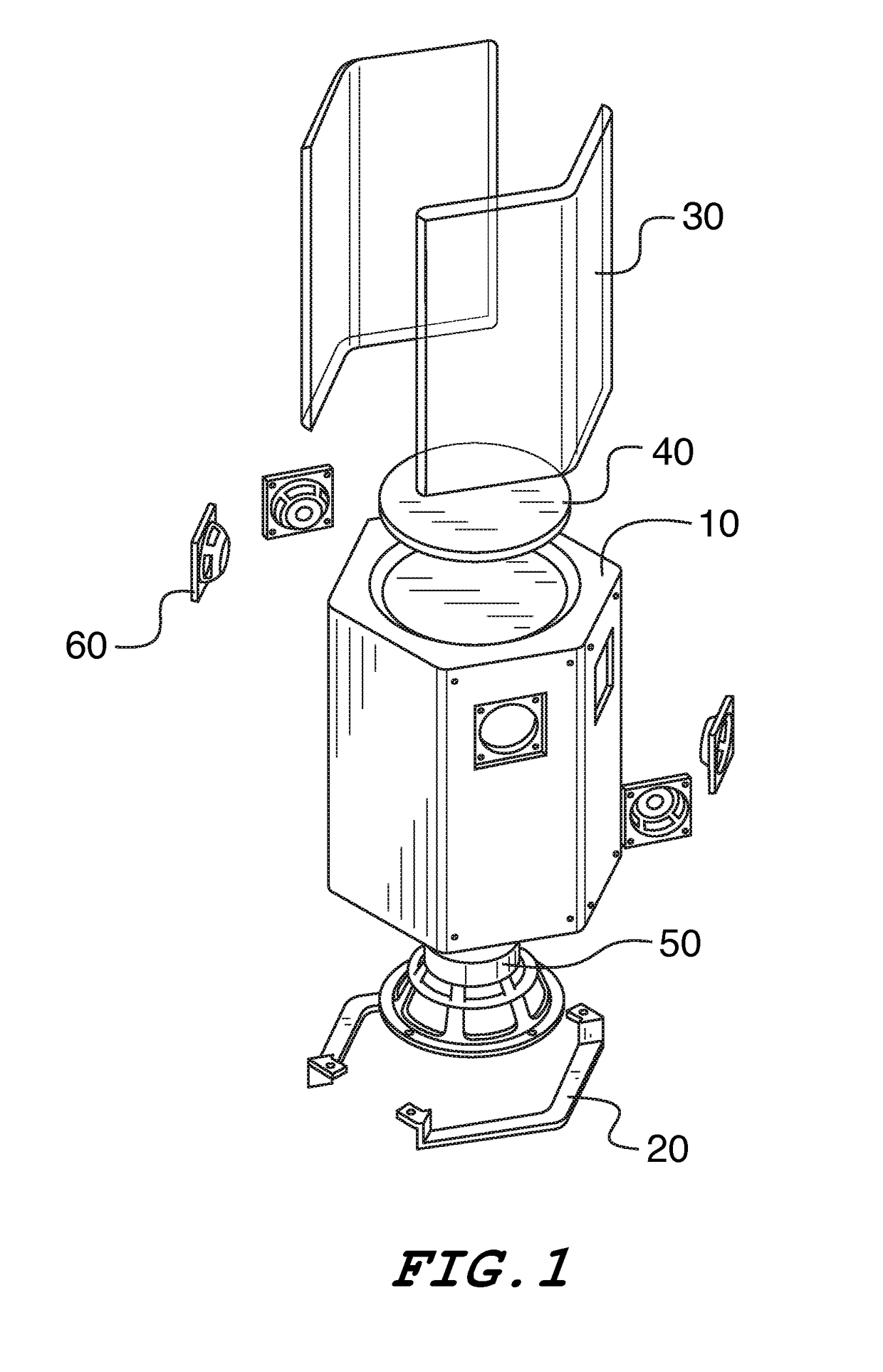 Honeycomb speaker system