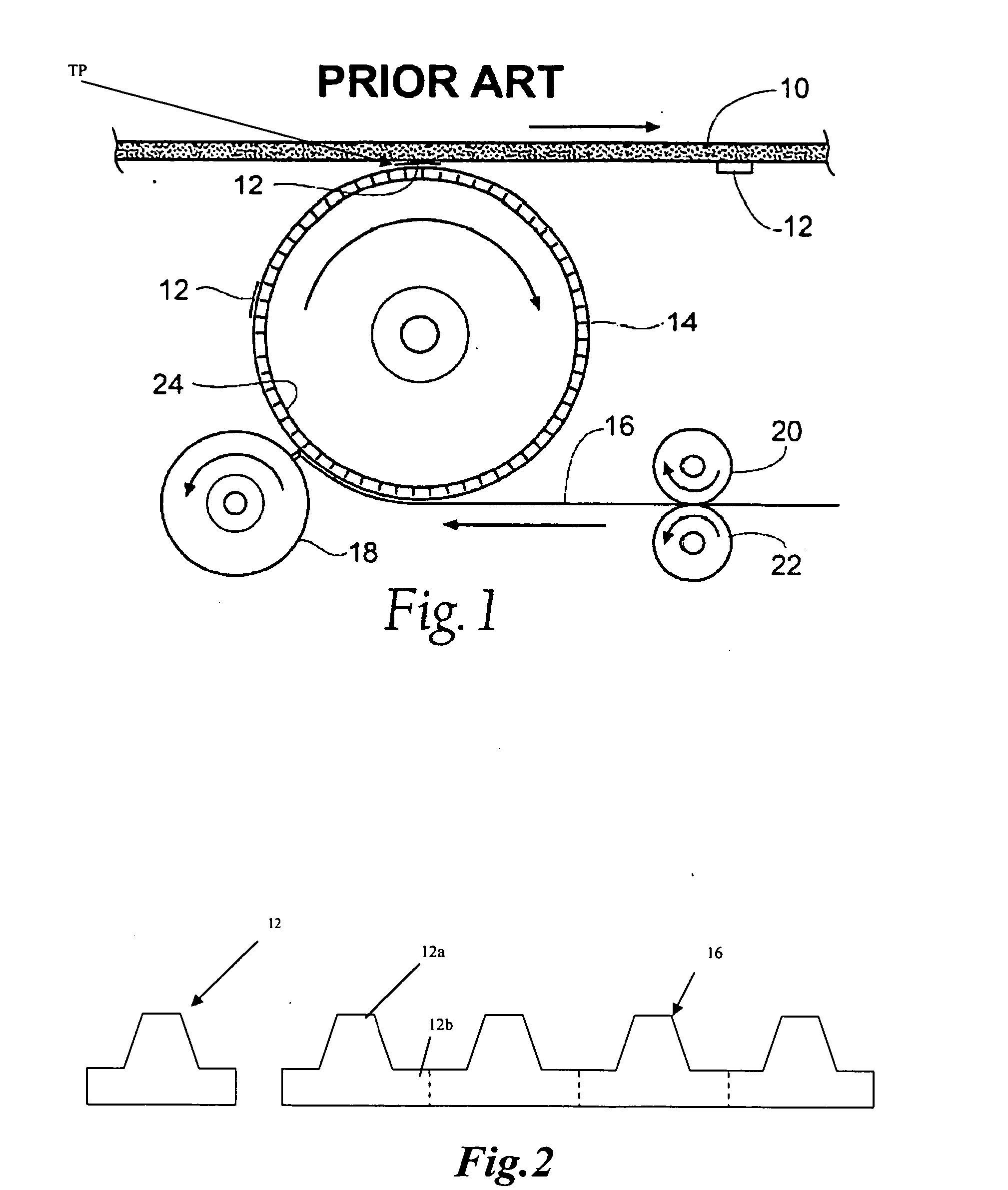 High speed vacuum porting