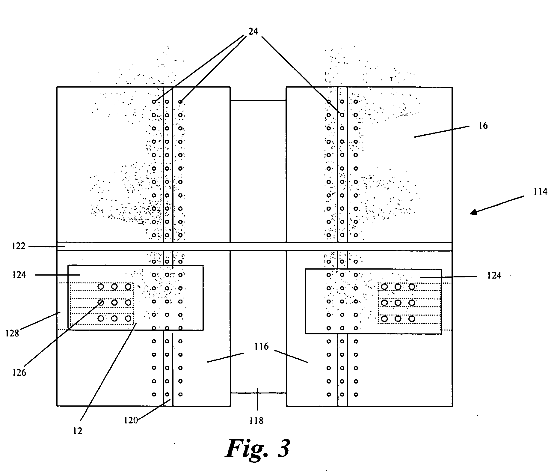 High speed vacuum porting