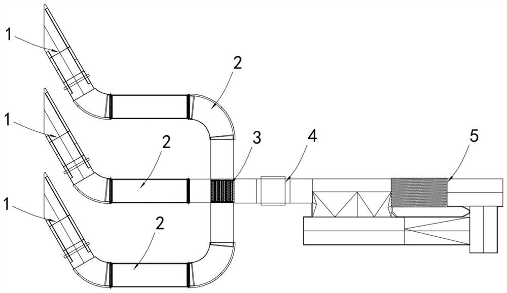 Parcel supply system, cross belt sorting system and parcel supply method