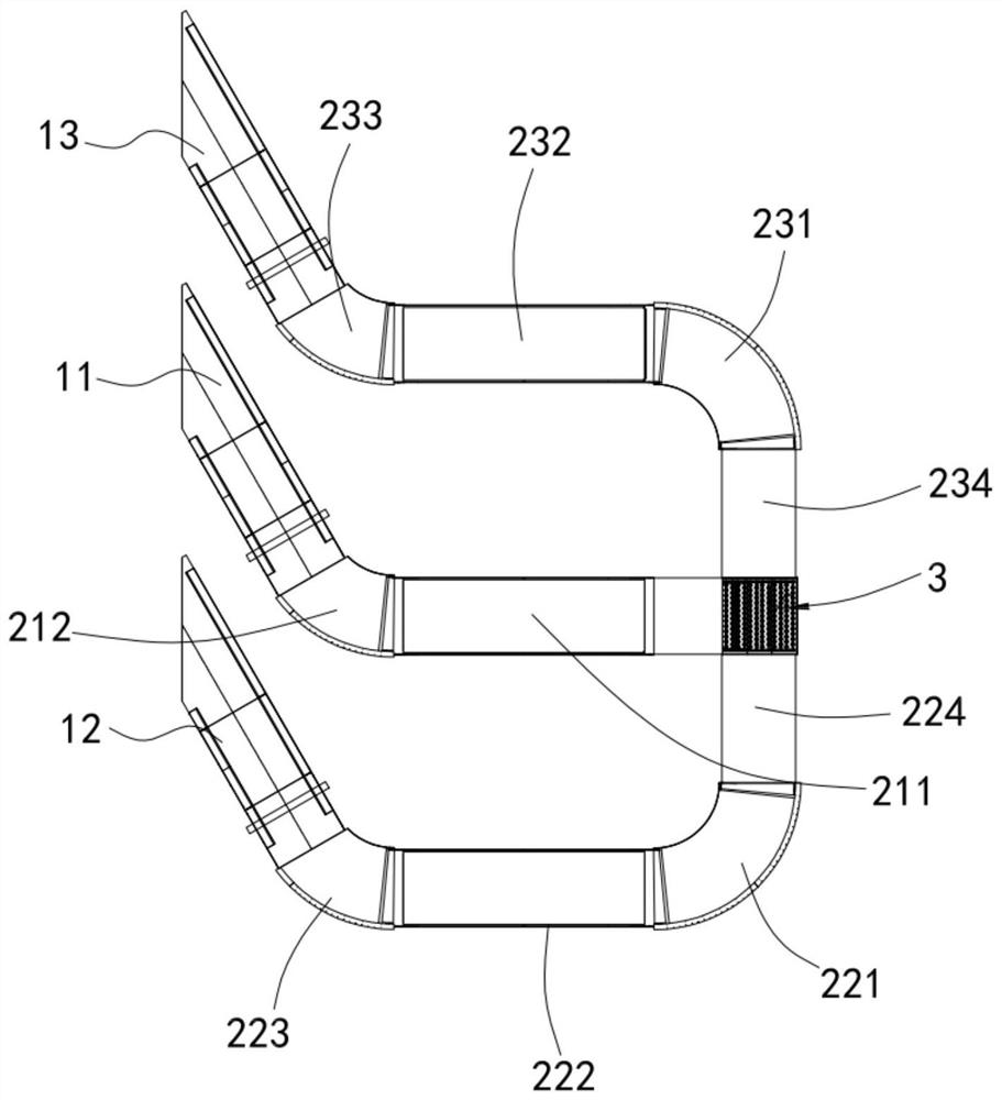 Parcel supply system, cross belt sorting system and parcel supply method