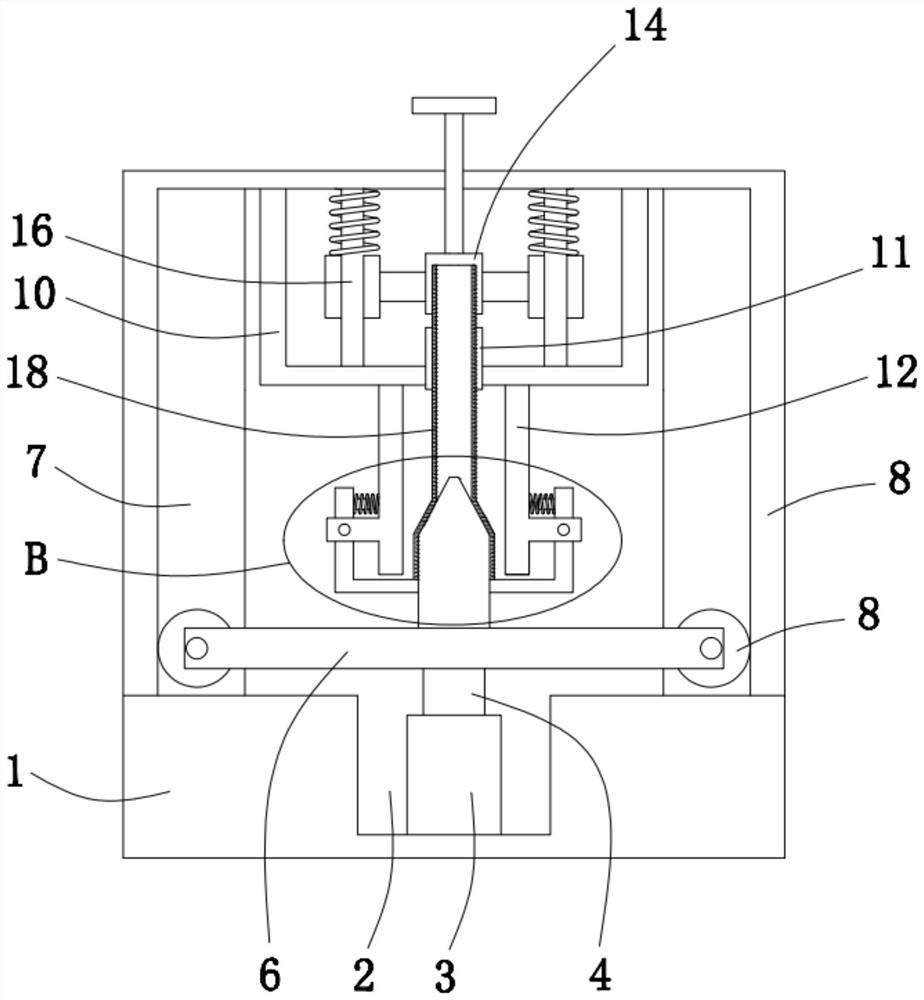 Pipe expanding device for bicycle handlebar production and use method thereof