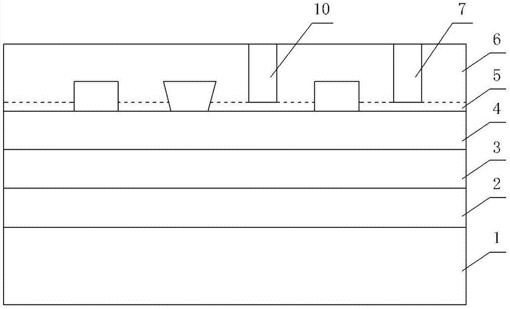 A method of manufacturing a semiconductor device with cross-line field plates