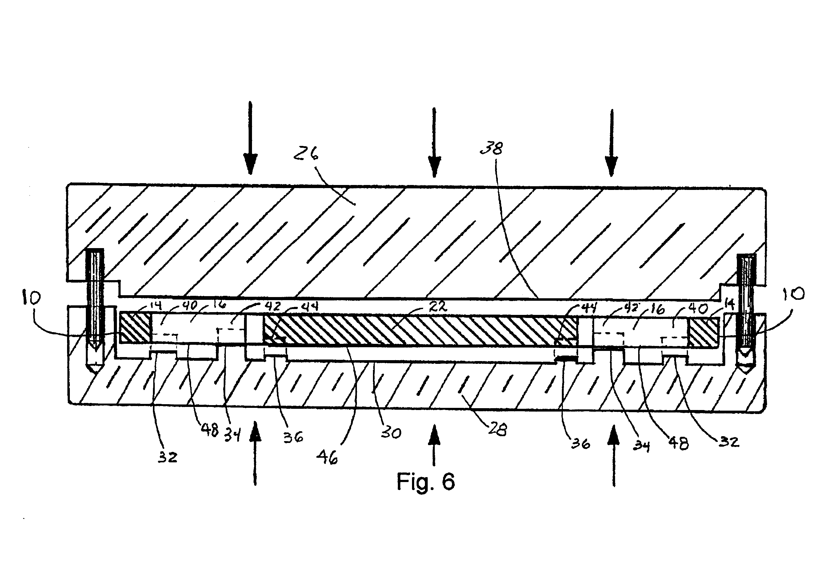 Semiconductor package with exposed die pad and body-locking leadframe