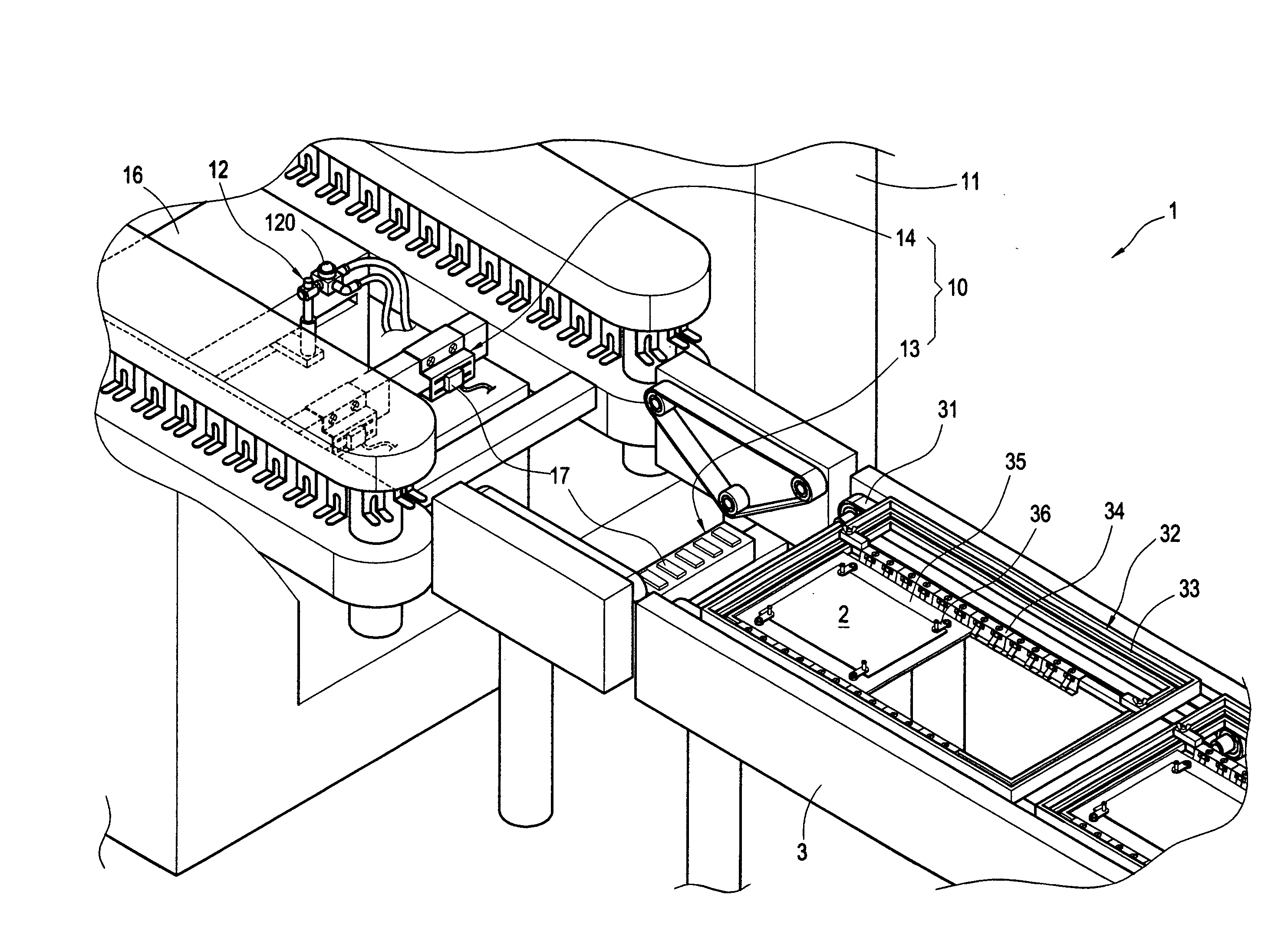 Automatic spraying method for flux of wave solder oven