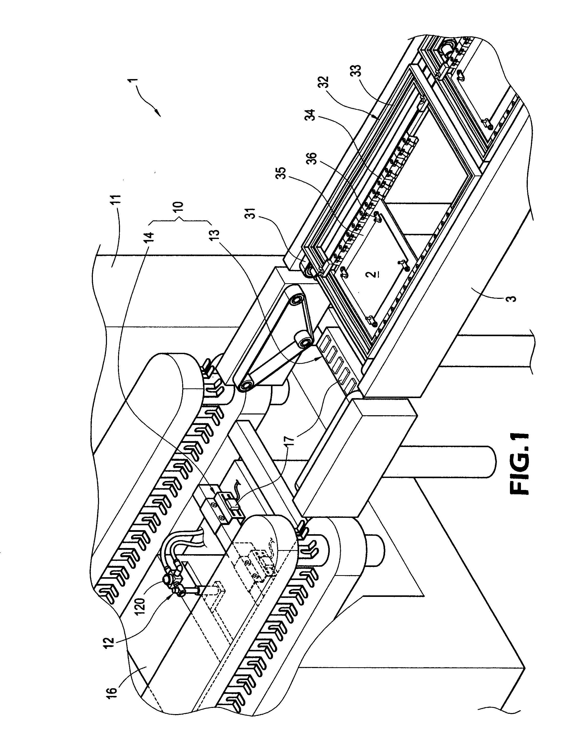 Automatic spraying method for flux of wave solder oven