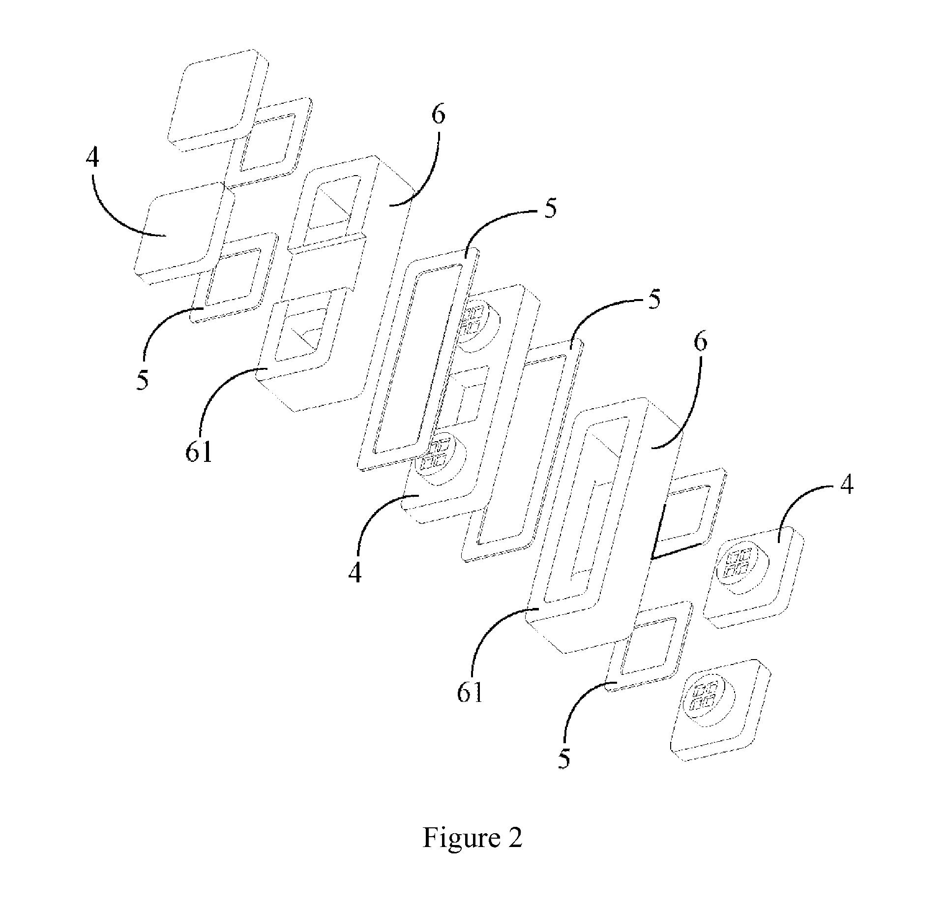 Integrated gas discharge tube and preparation method therefor