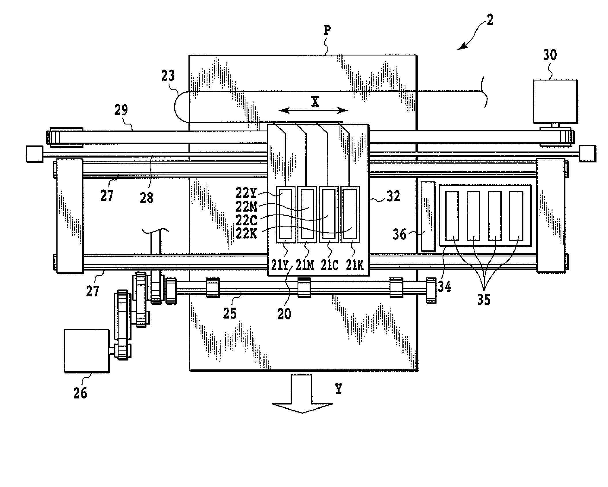 Ink jet printing method and ink jet printing apparatus