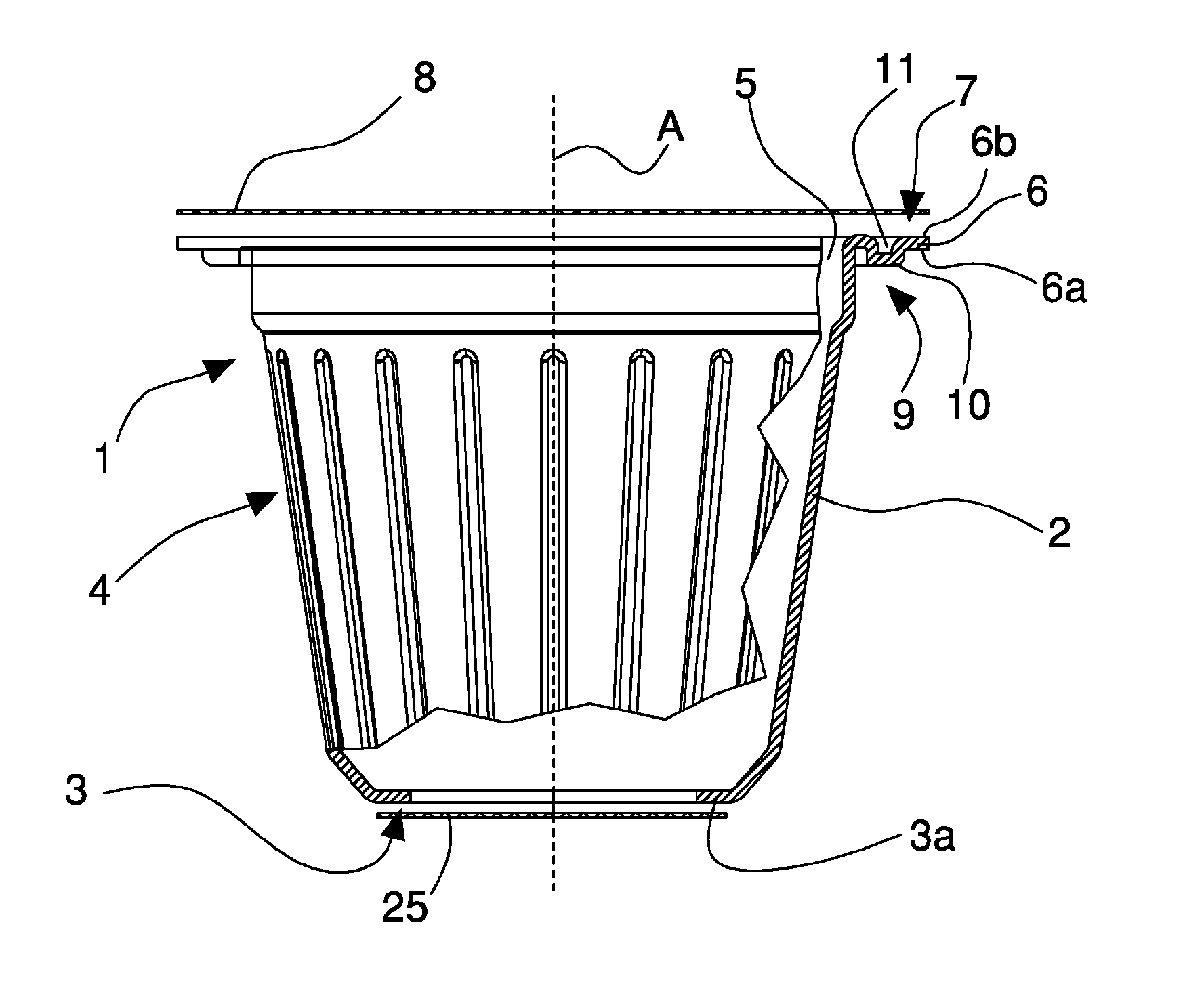 Capsule For Beverages And Respective Production Apparatus And Method