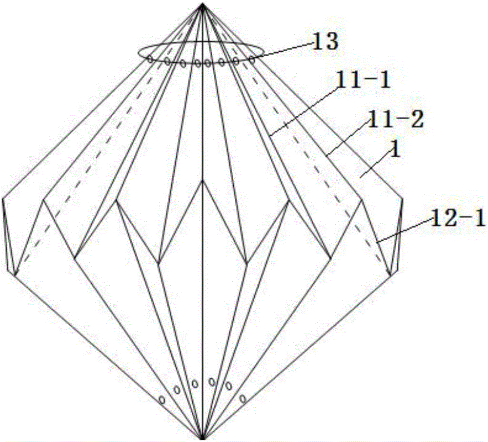 Foldable lantern and application thereof