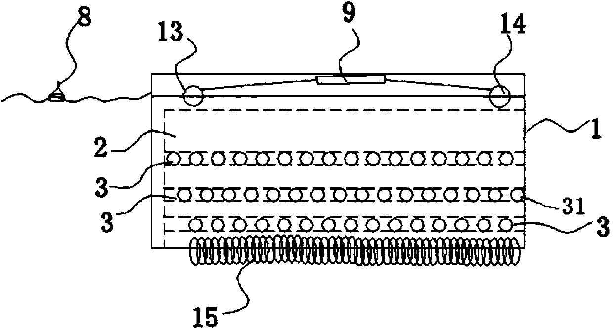 An Automatically Adjustable Air Barrier Oil Containment Device