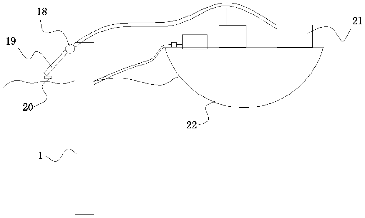 An Automatically Adjustable Air Barrier Oil Containment Device