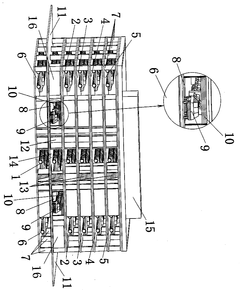 Car self-driving elevator-lifting multilayer flat ground parking lot