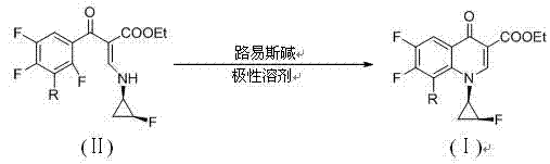 Sitafloxacin intermediate, preparation method of sitafloxacin and sitafloxacin pharmaceutical composition