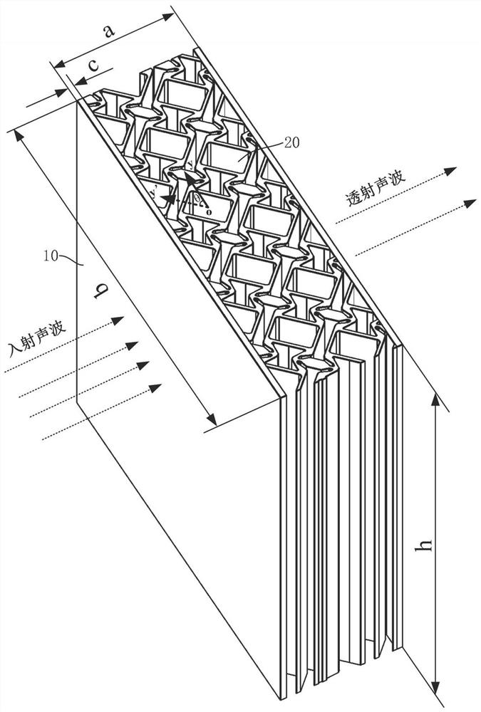 Thin-layer low-frequency underwater sound insulation metamaterial