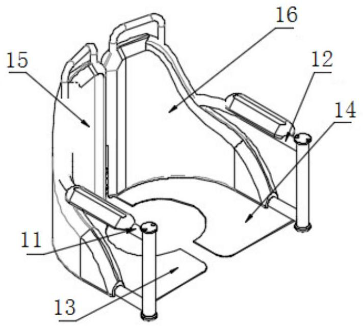 Self-service type displacement robot