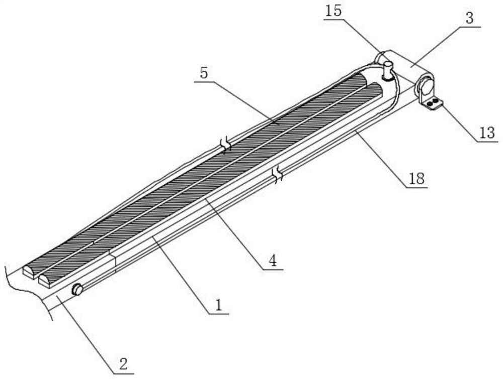 Fixing device for large ship