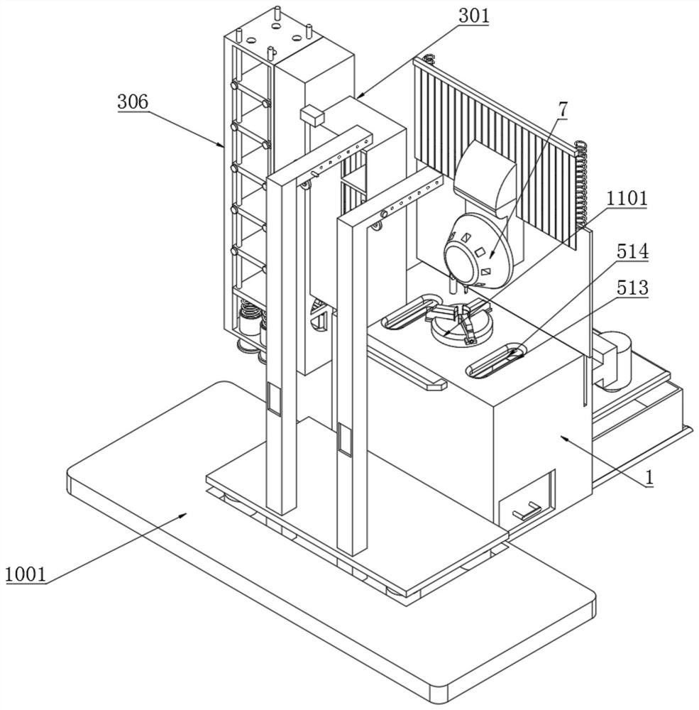 Multi-dimensional protective cutting treatment machine tool