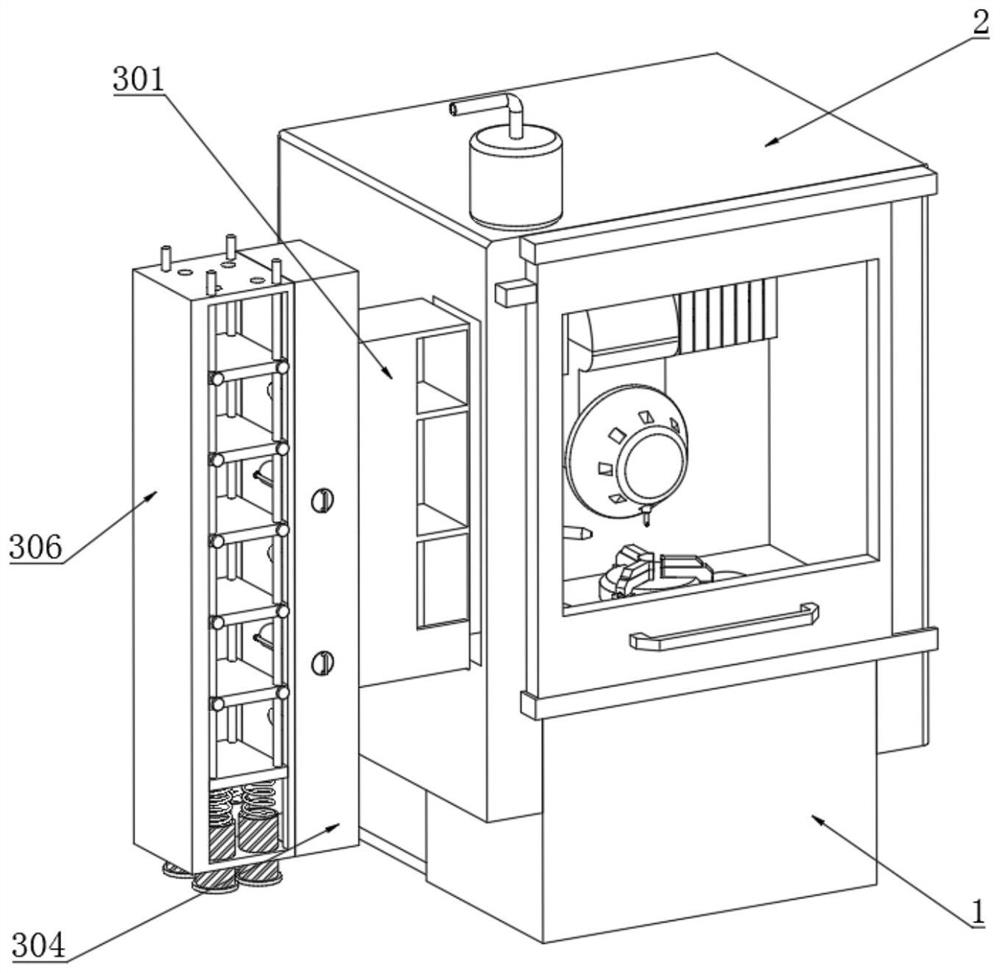 Multi-dimensional protective cutting treatment machine tool