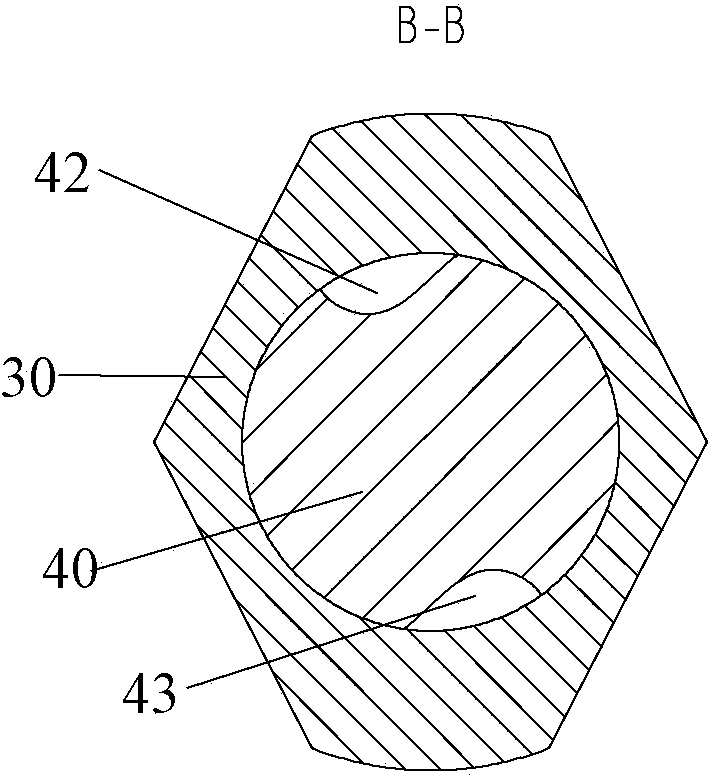 Cooling positioning pin