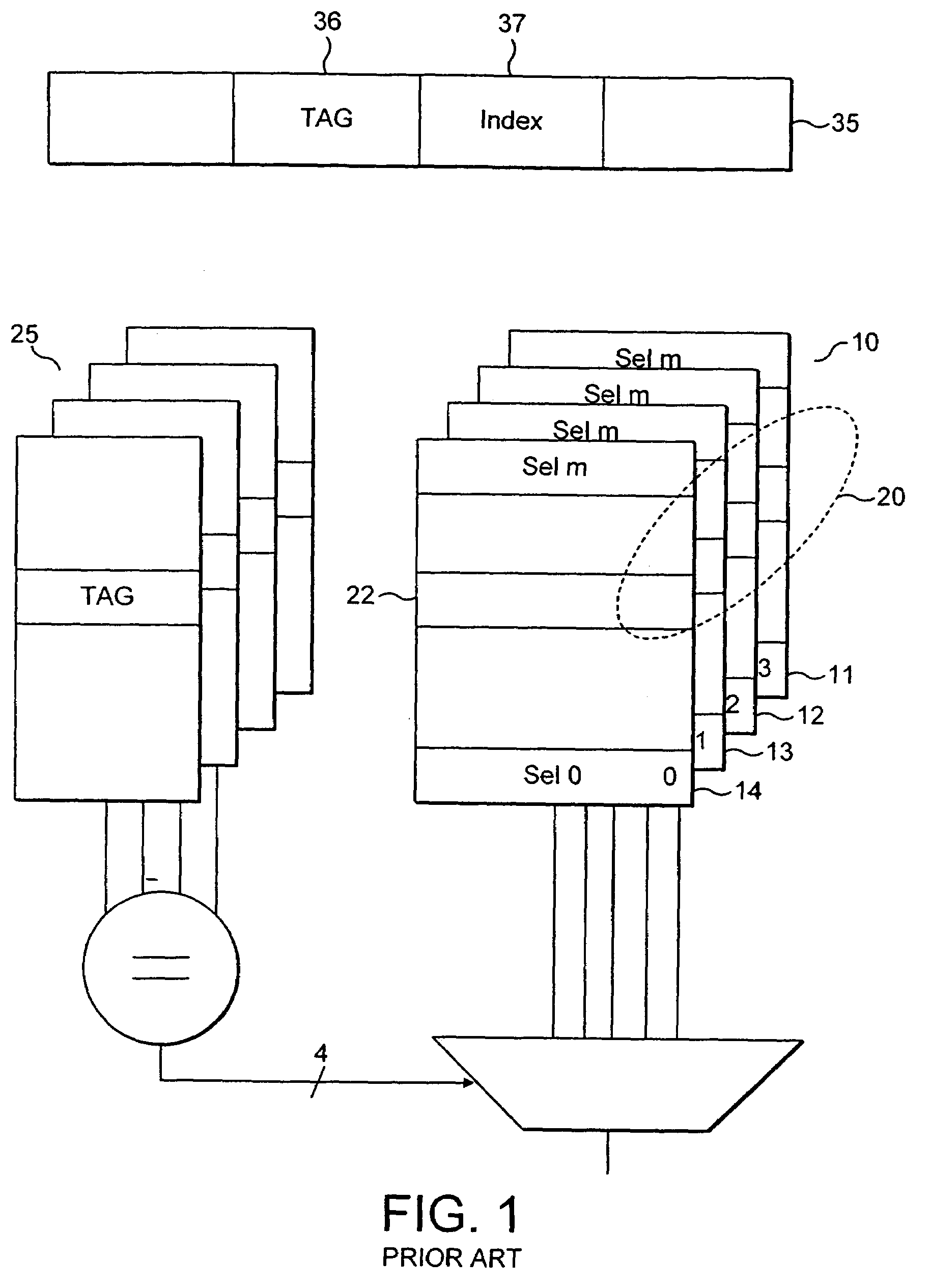 Correction of incorrect cache accesses